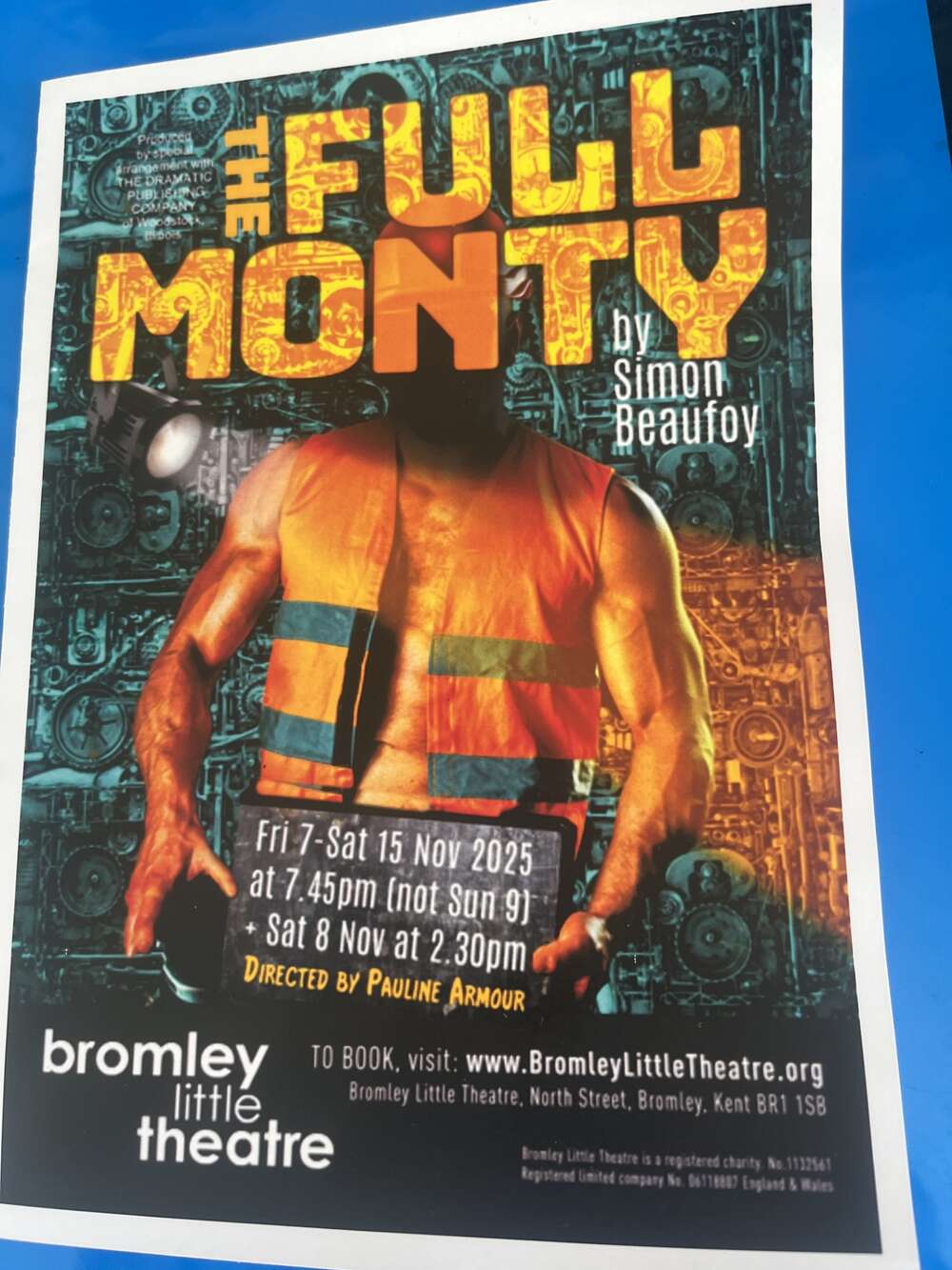 The Full Monty at Bromley Little Theatre